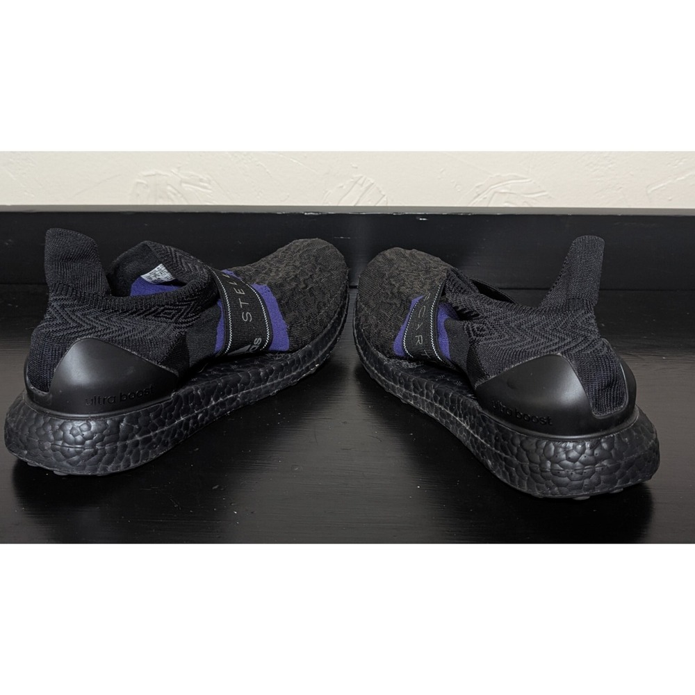 Adidas by Stella McCartney Black and Purple Women's Shoes - Picture 5 of 8